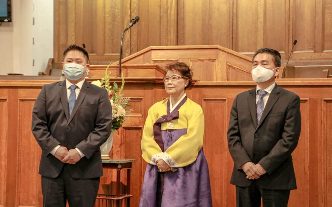 2022-04-24 장로 취임식 및 권사 은퇴식