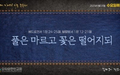 풀은 마르고 꽃은 떨어지되