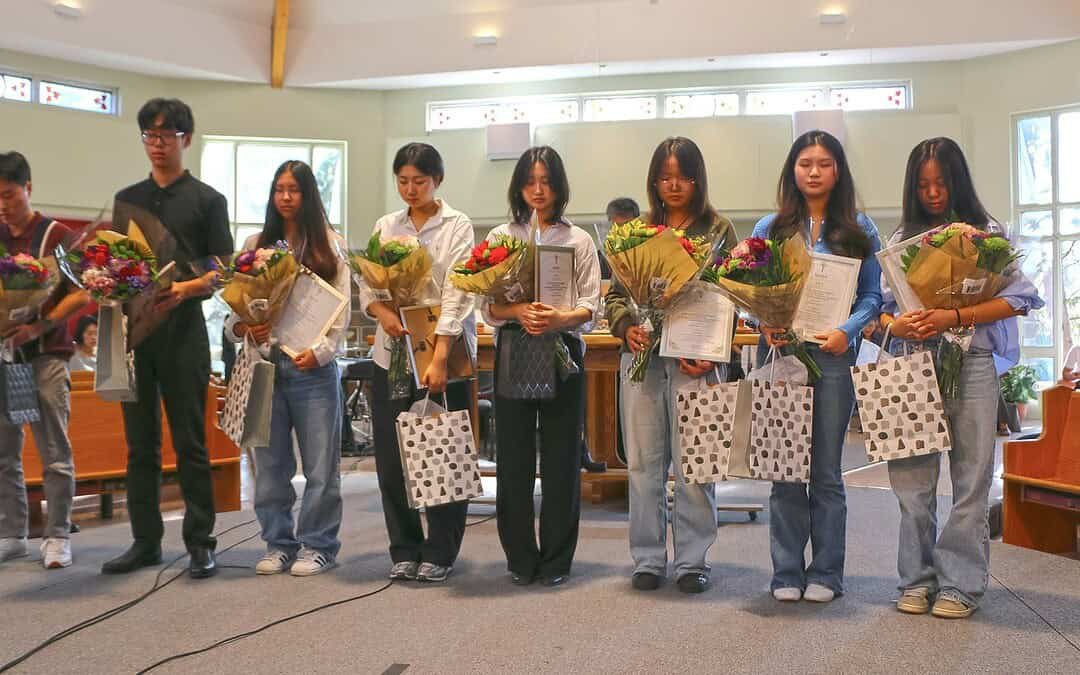 2025년 10월 세례 및 입교식