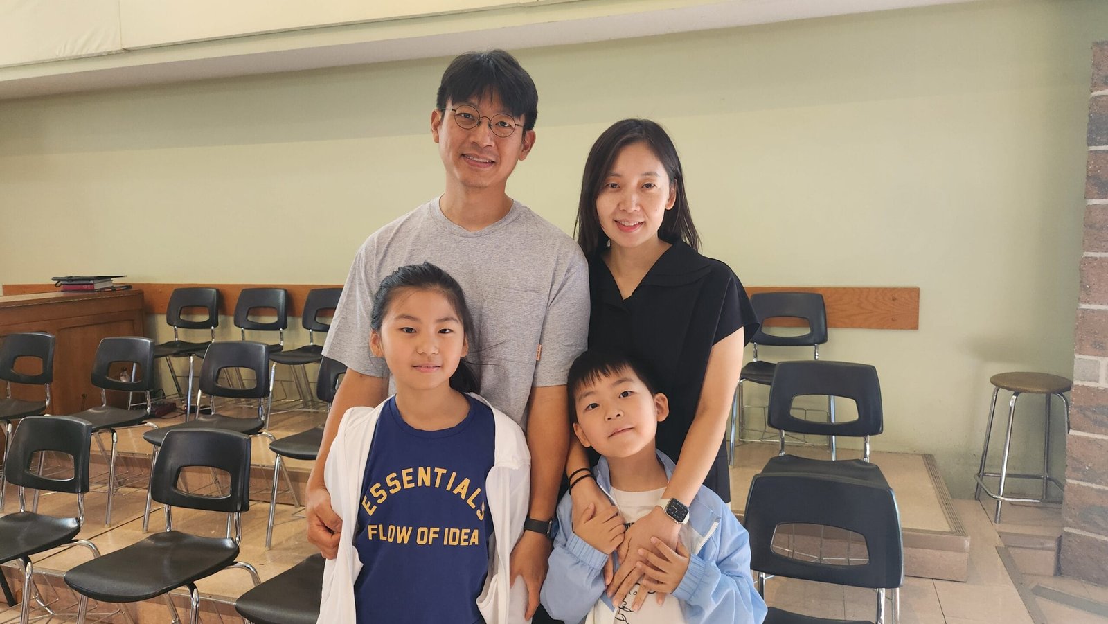 김신일, 이유미 (아라, 아인)