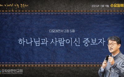 하나님과 사람이신 중보자