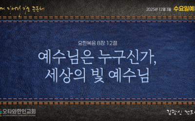 예수님은 누구신가, 세상의 빛 예수님